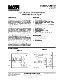 WM0834IN Datasheet