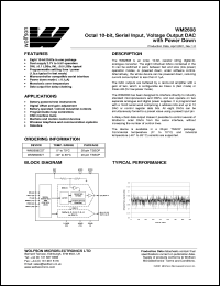 WM2608IDT Datasheet