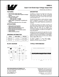 WM2610CDT Datasheet