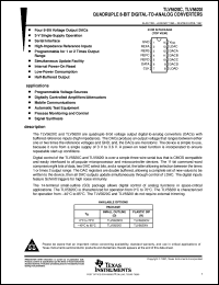 TLV5628IDW Datasheet