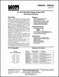 WM5628LCDW Datasheet