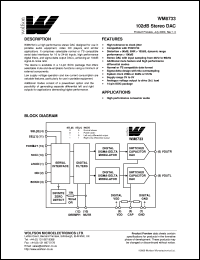XWM8731EDS Datasheet