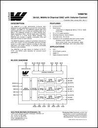 WM8736EDS Datasheet