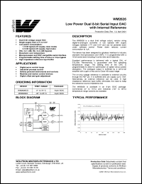 WM2627CDT Datasheet