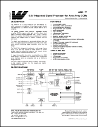 XWM8170CFT/V Datasheet