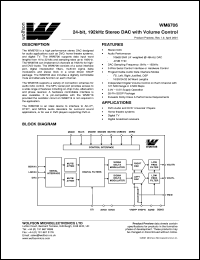 XWM8706EDS Datasheet