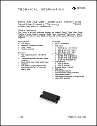 TA2022 Datasheet