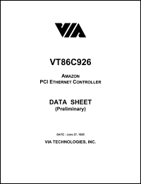 VT86C100A Datasheet