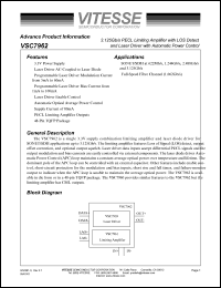 VSC7969YD1 Datasheet