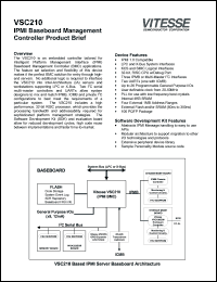 VSC210 Datasheet