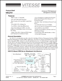 VSC215 Datasheet