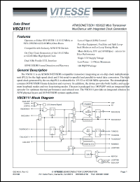 VSC8122QP Datasheet