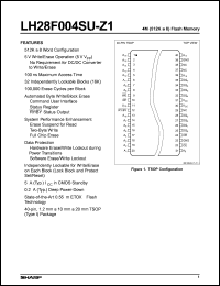 LH28F004SUT-LC12 Datasheet