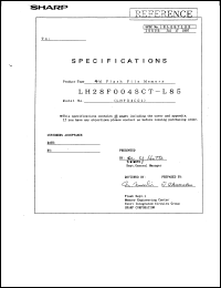 LH28F004SCHN-L85 Datasheet