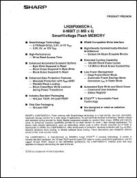 LH28F008SCHB-L85 Datasheet