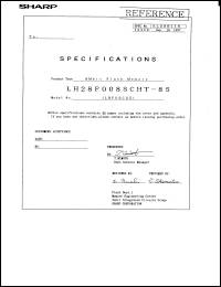 LH28F008SCHSR-L85 Datasheet