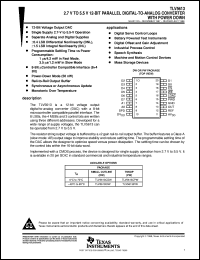 TLV5619CDW Datasheet