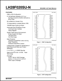 LH28F016SUN-N80 Datasheet