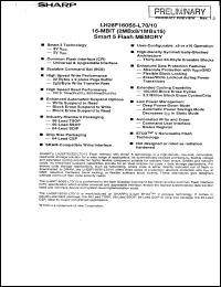 LH28F160S5HB-L10 Datasheet
