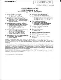 LH28F400BGB-BL85 Datasheet