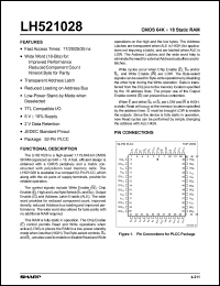 LH521028U-35 Datasheet