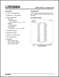 LH5268A-10LL Datasheet