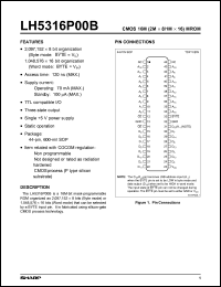 LH5316P00BN Datasheet