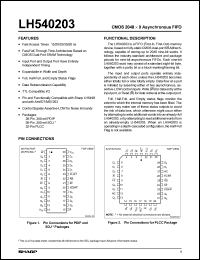 LH540203U-20 Datasheet