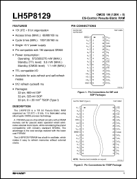 LH5P8129TR-60 Datasheet