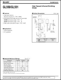 GL551 Datasheet