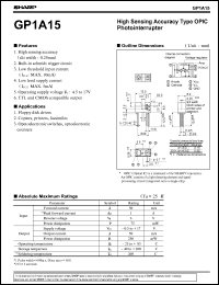 GP1A15 Datasheet