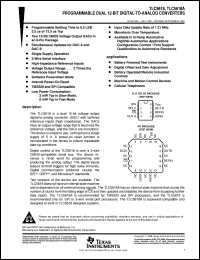 TLC5618AMJG Datasheet