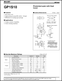 GP1S10 Datasheet