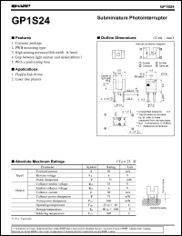GP1S24 Datasheet