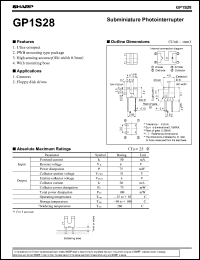 GP1S28 Datasheet
