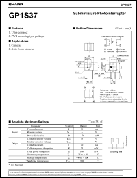 GP1S37 Datasheet