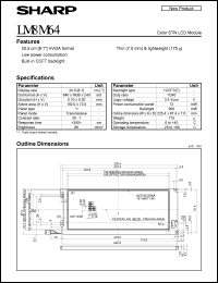 LM8M64 Datasheet
