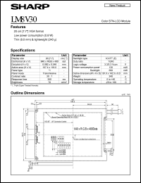 LM8V30 Datasheet