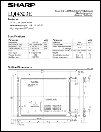 LQ14X03E Datasheet