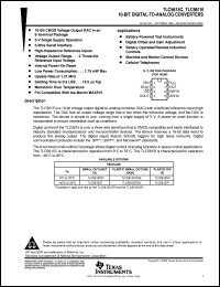 TLC5620CD Datasheet