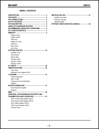 SM8521 Datasheet