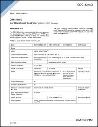 CDC3205G-B1 Datasheet