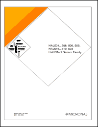 HAL519UA-E Datasheet