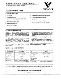 VV5404 Datasheet