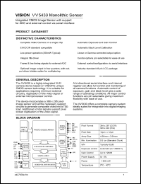 VV5430 Datasheet