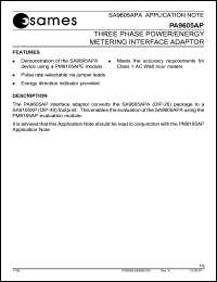 PA9605AP Datasheet