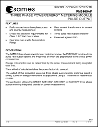PM9105AFA Datasheet