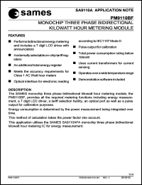 PM9110BFE Datasheet