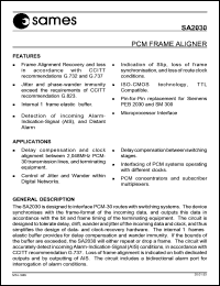SA2030 Datasheet