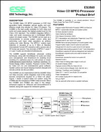 ES3880 Datasheet